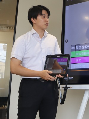 電力部門 ソフト設計職 2021年入社 工学部 工学科 電気電子コース